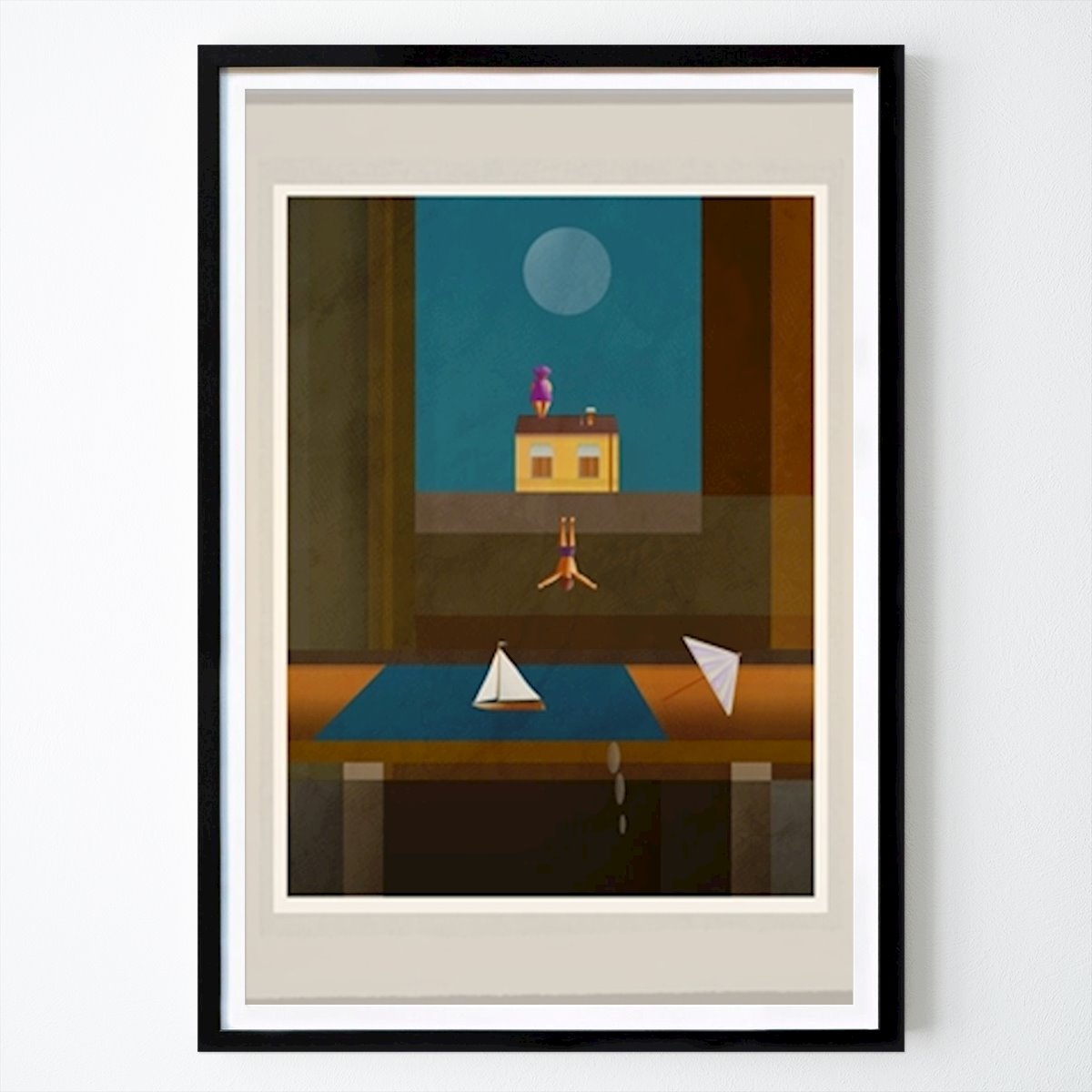 Kitchen Poster: Kitchen table by Joost Hogervorst