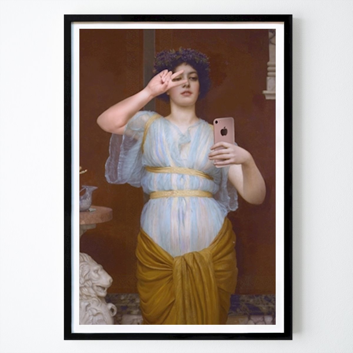 Retro & Vintage Poster: Selfie diva av Dikhotomy