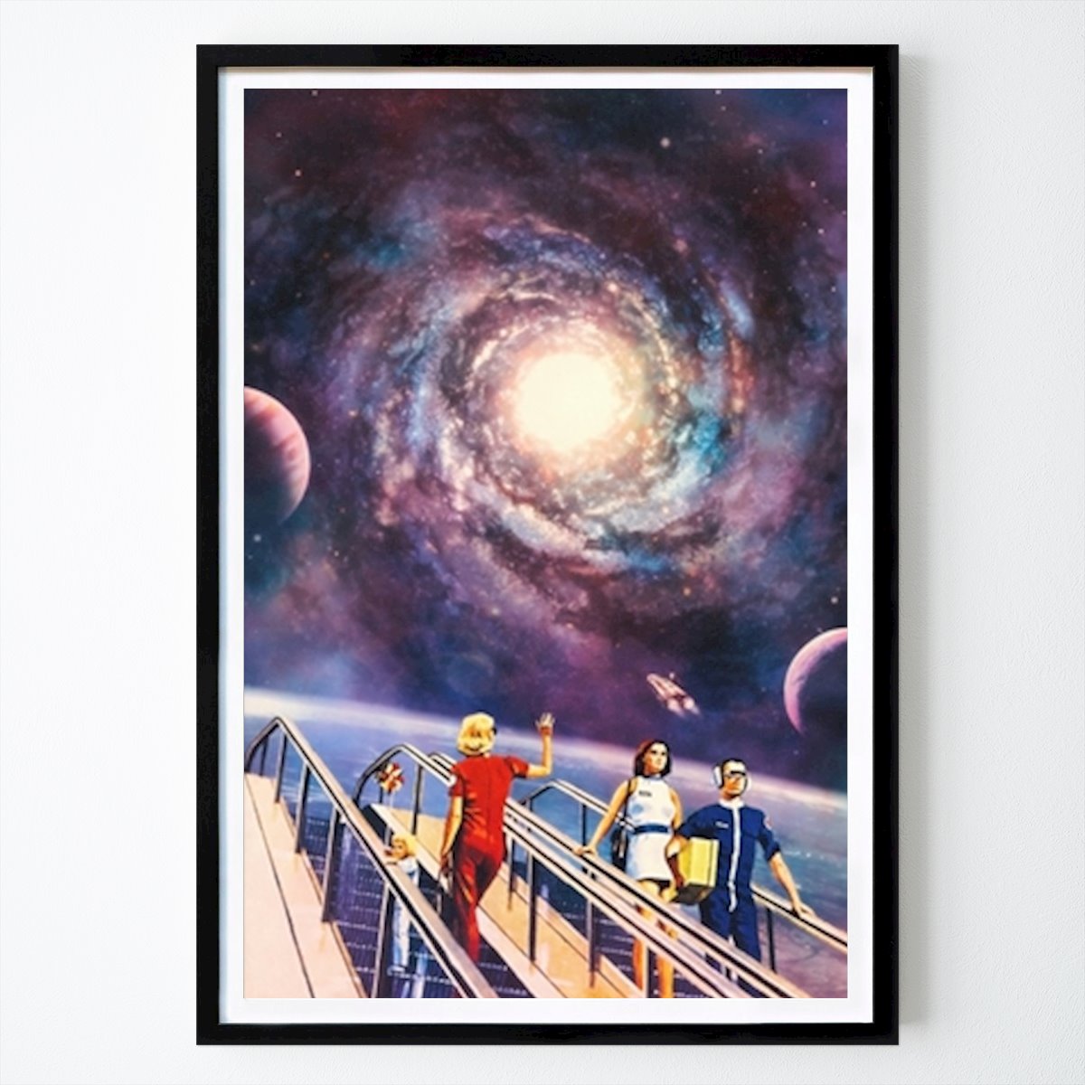 Retro & Vintage Poster: Space Holiday by Taudalpoi