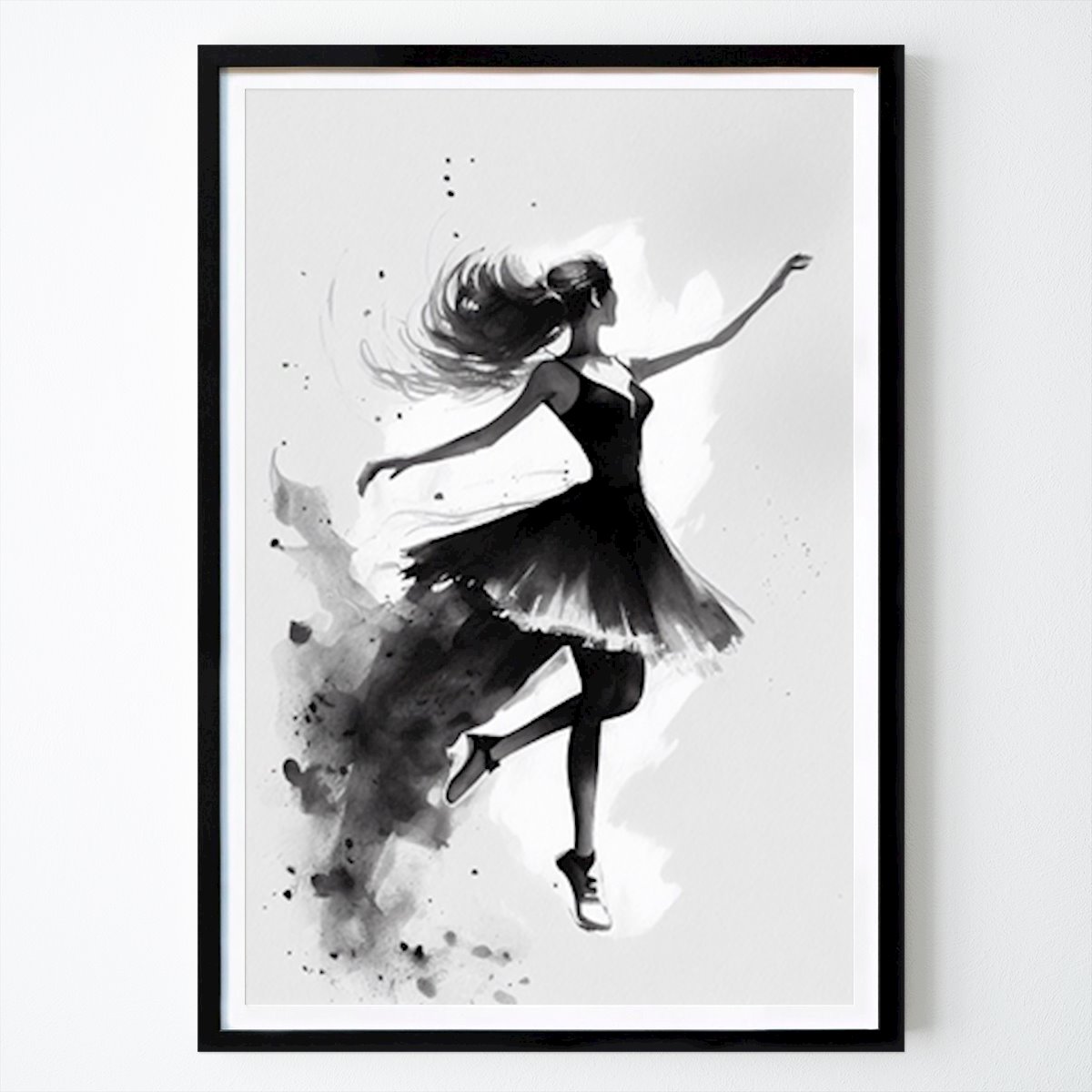 Illustration Poster: Dancer by Gabriel Alenius