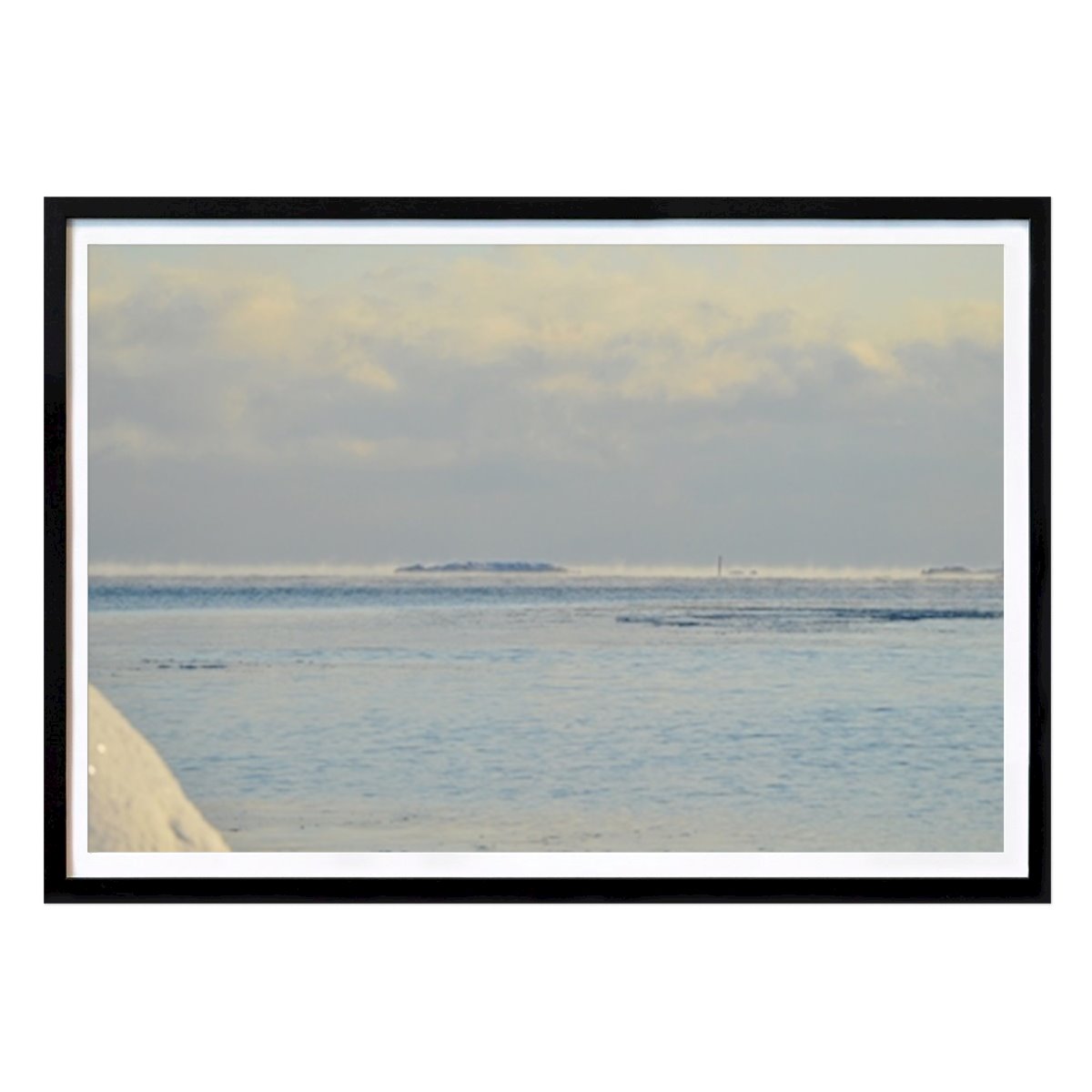 Natur Plakat: Vinterhavet av Eva Lundqvist