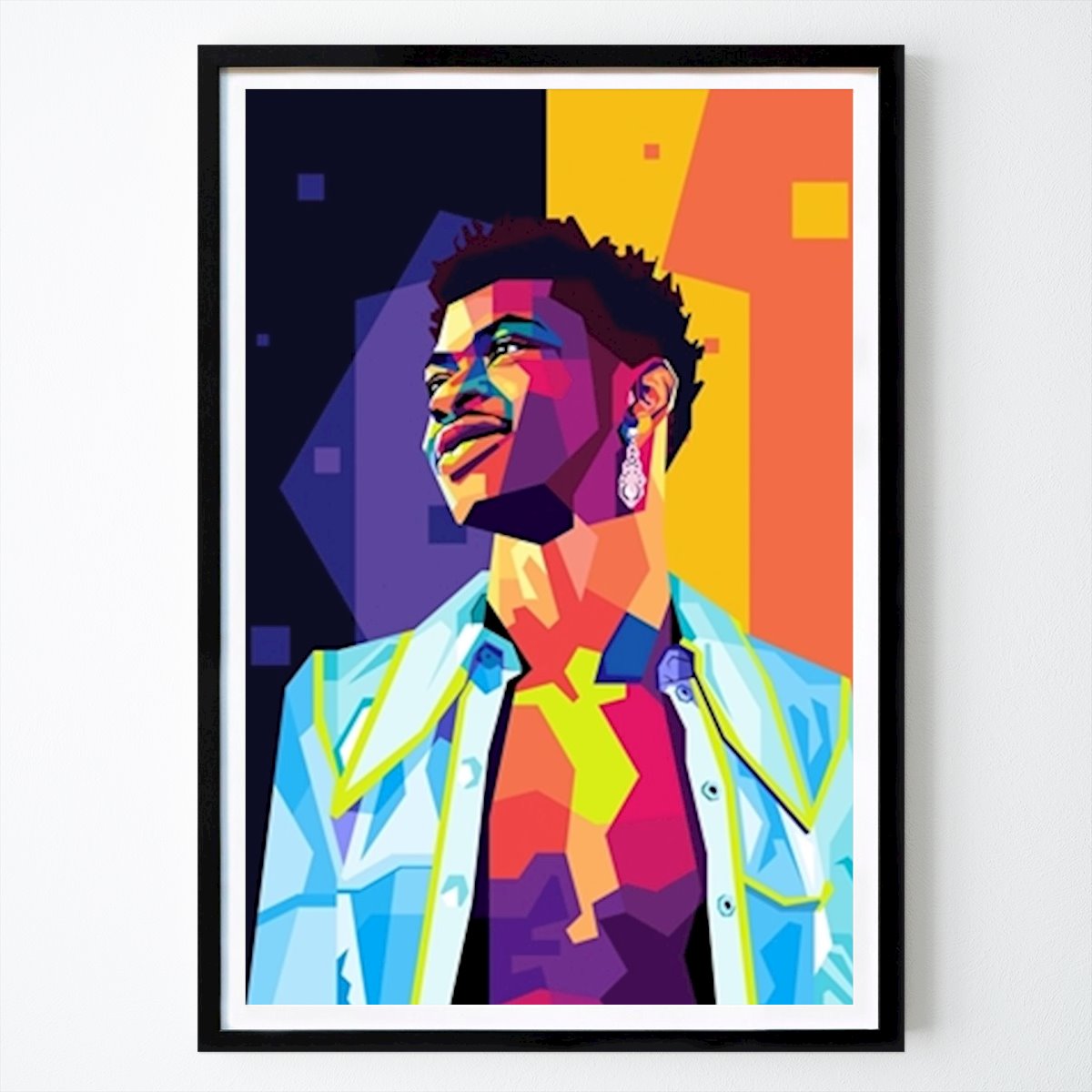 Pop Art Juliste: Lil Nas X pop-taide tekijänä Maftuhi