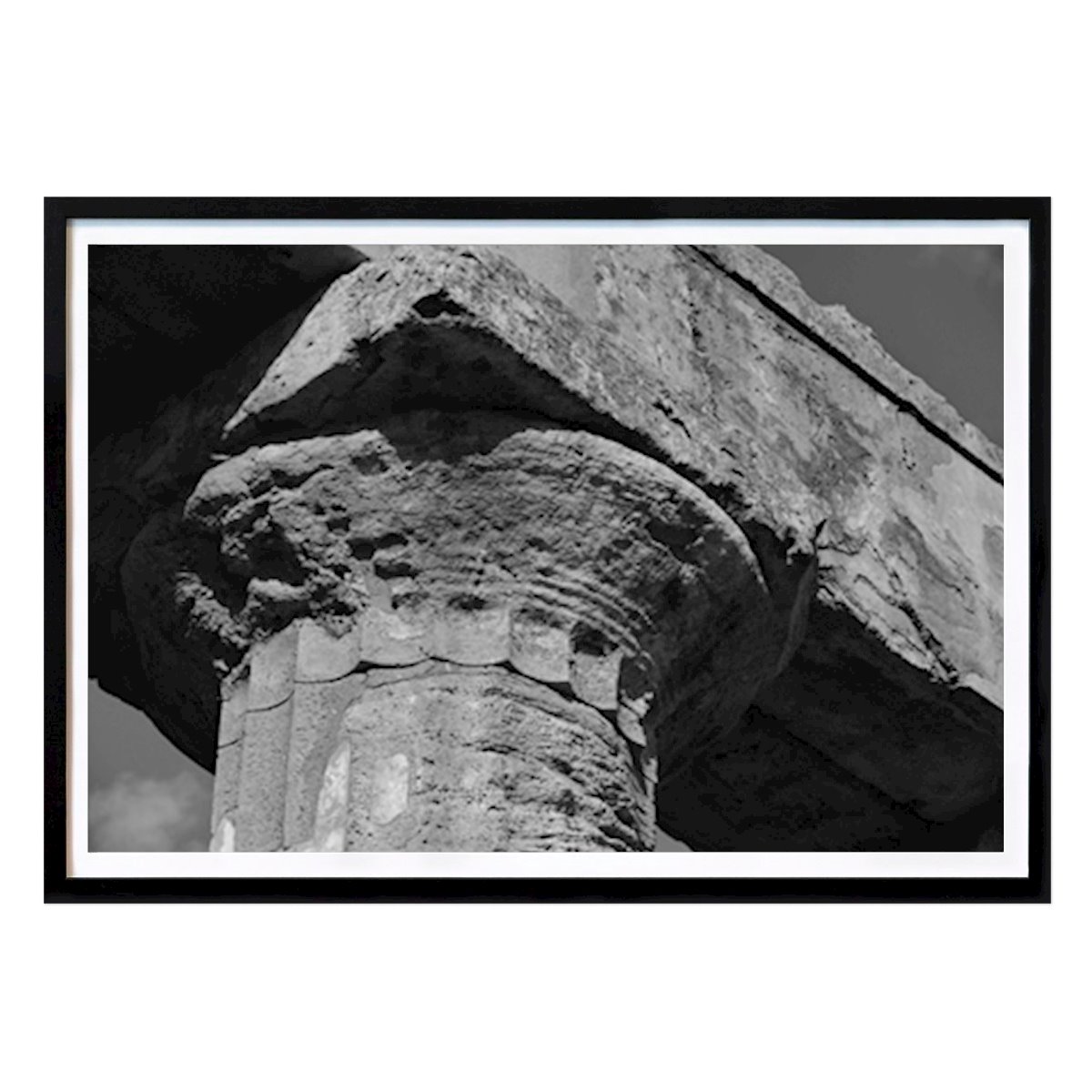 Italy Poster: Greek temple on Sicily by Jan Öhrström