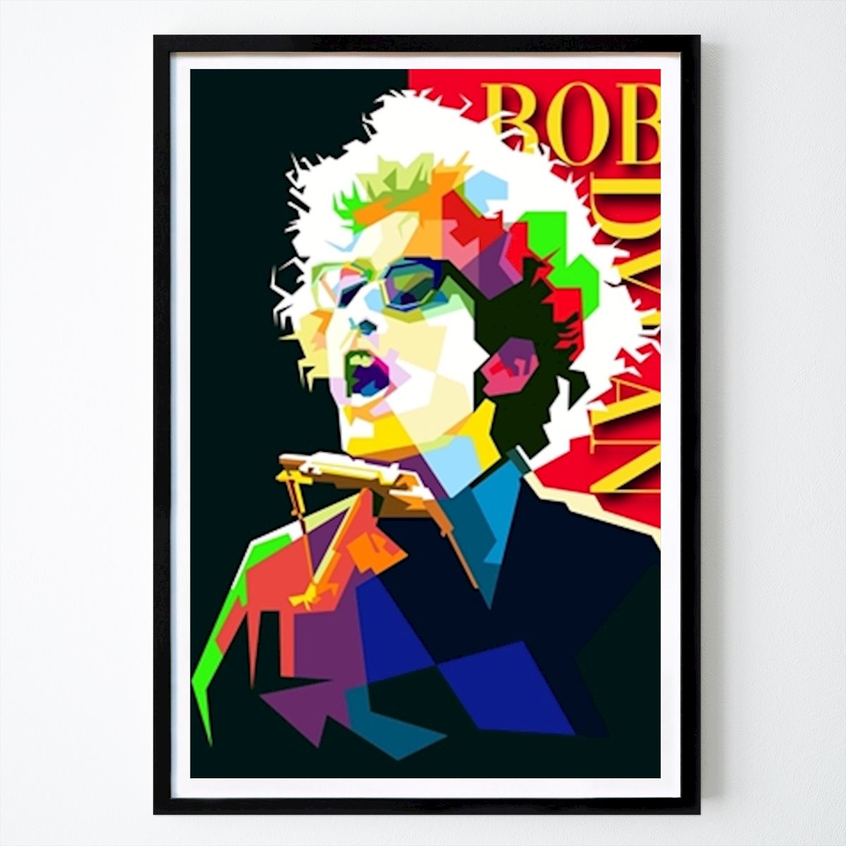 EE.UU. Póster: Bob Dylan Arte Pop WPAP de Artkreator