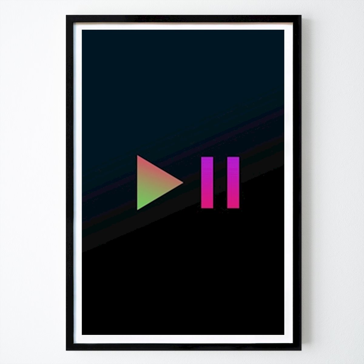 Architektur & Design Poster: WIEDERGABE UND PAUSE von Marcus Taube