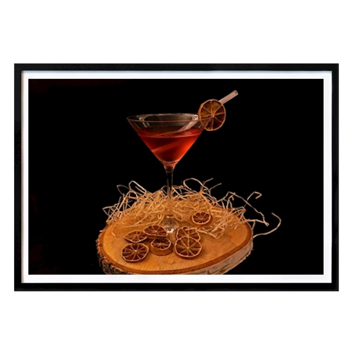 People & Portrait Poster: Still Life Cocktail Cranberry by Babetts Bildergalerie