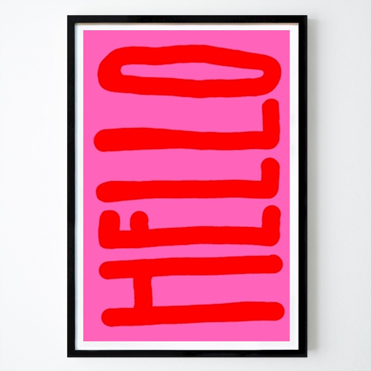 Abstrakt Poster: Hej av Ute Arnold