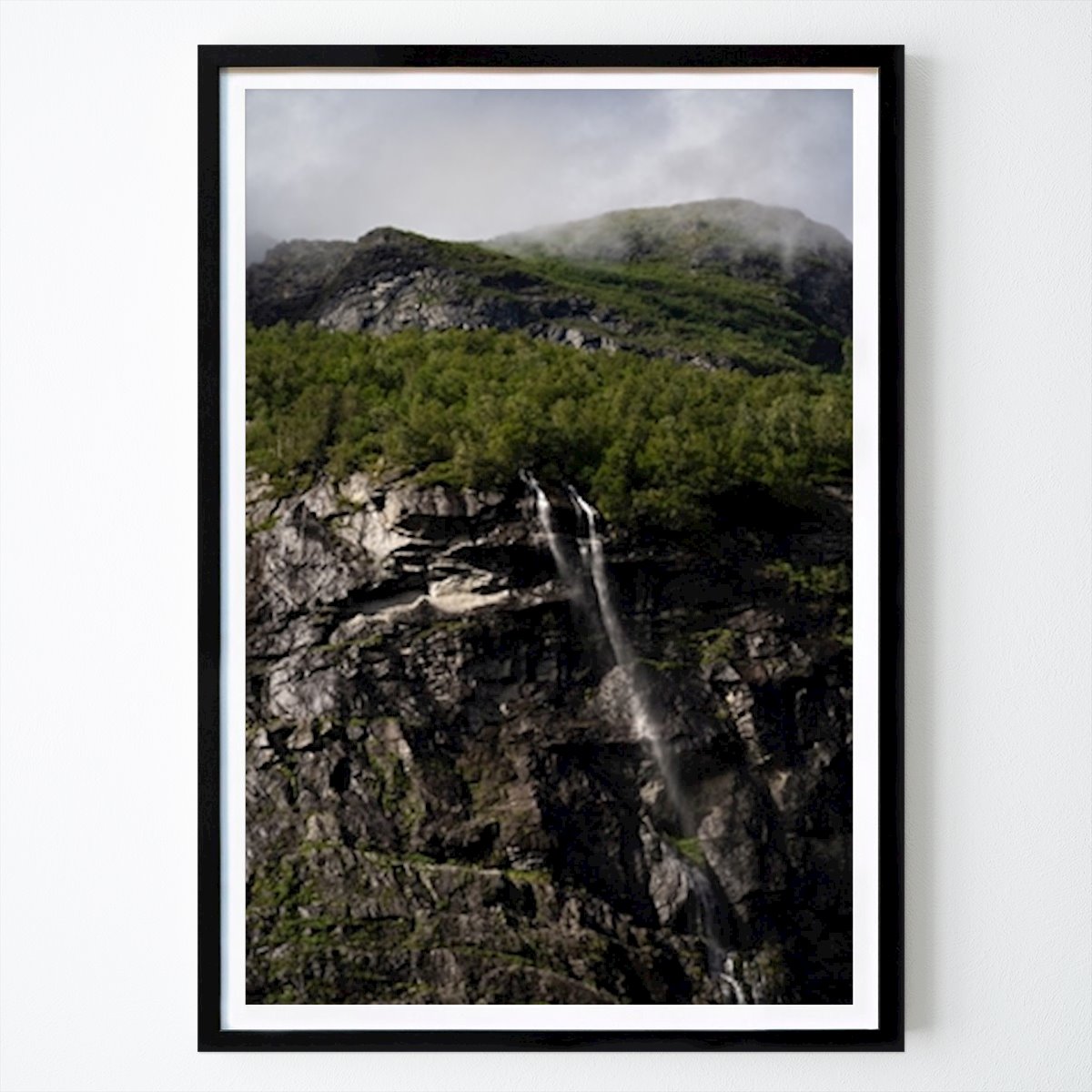 Nature Poster: Top of the fall by Rune Rathje