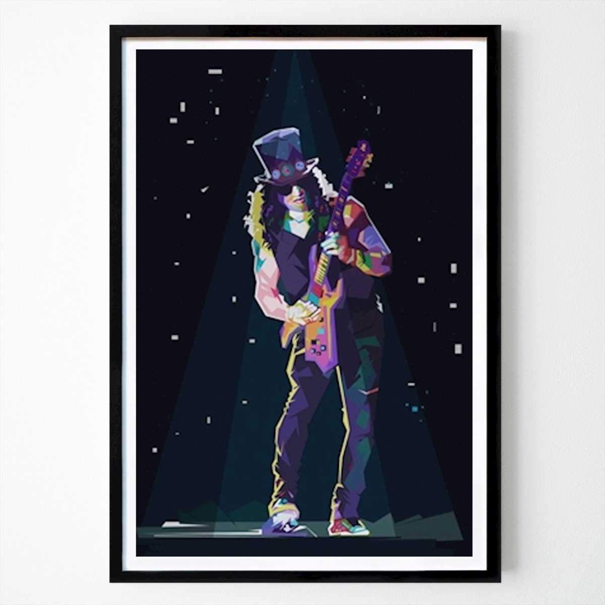 Pop Art Plakat: Slash wpap pop art style autorstwa ShendyArt