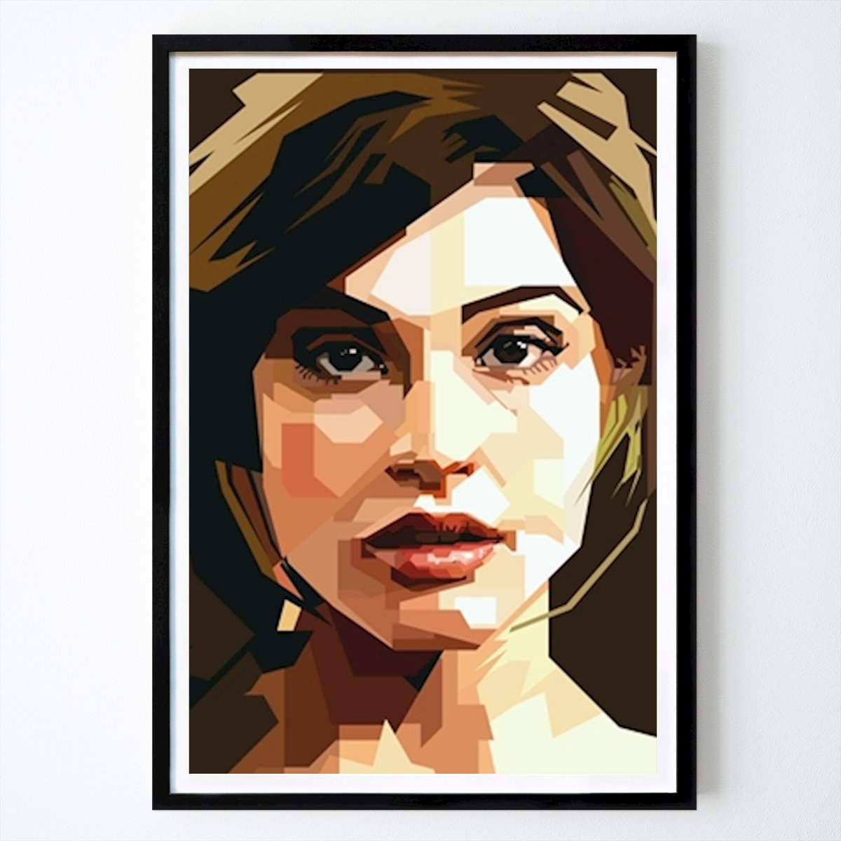 Retro & Vintage Poster: Gemma Arterton Porträtt av Pop Art Store