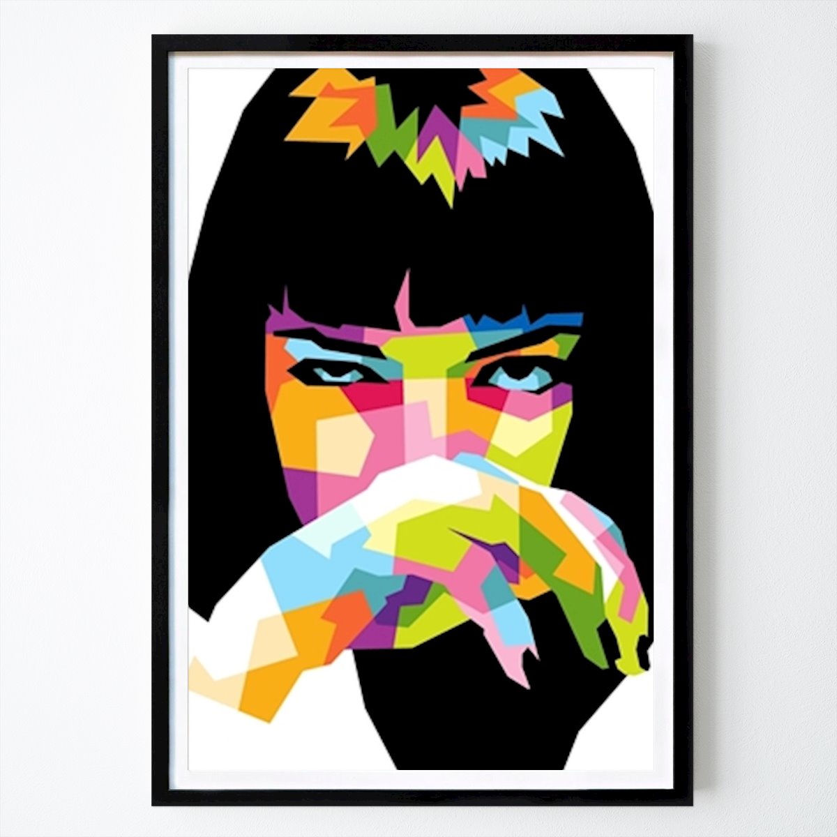 People & Portrait Poster: Mia Wallace by Muhammad Ardian