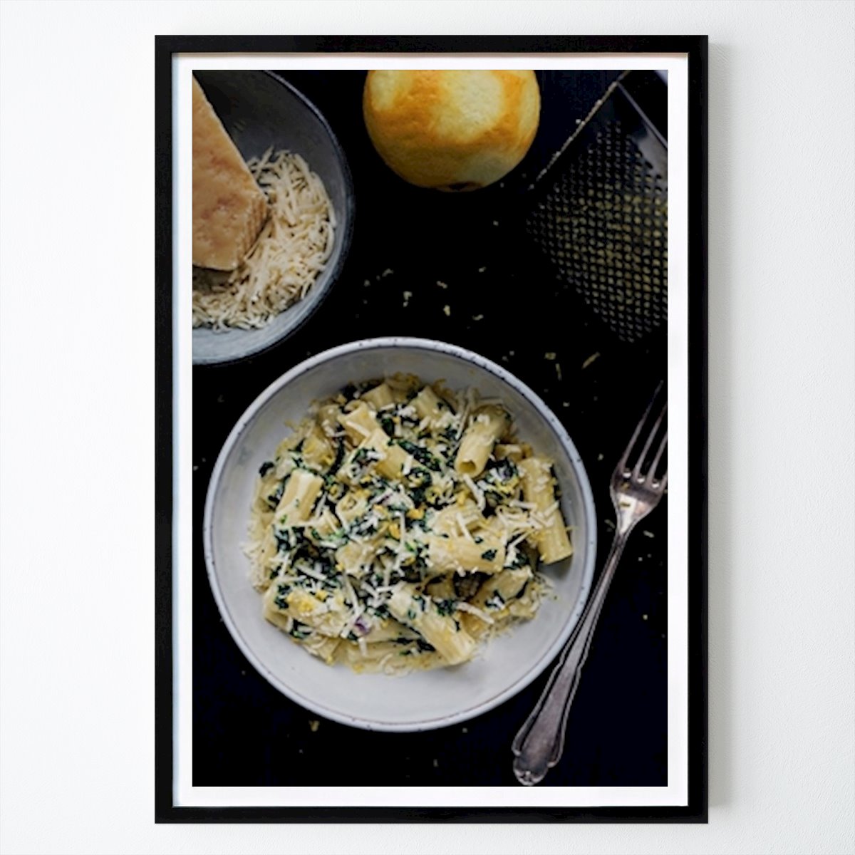 Italien Poster: Citron pasta av Oliver Hopf