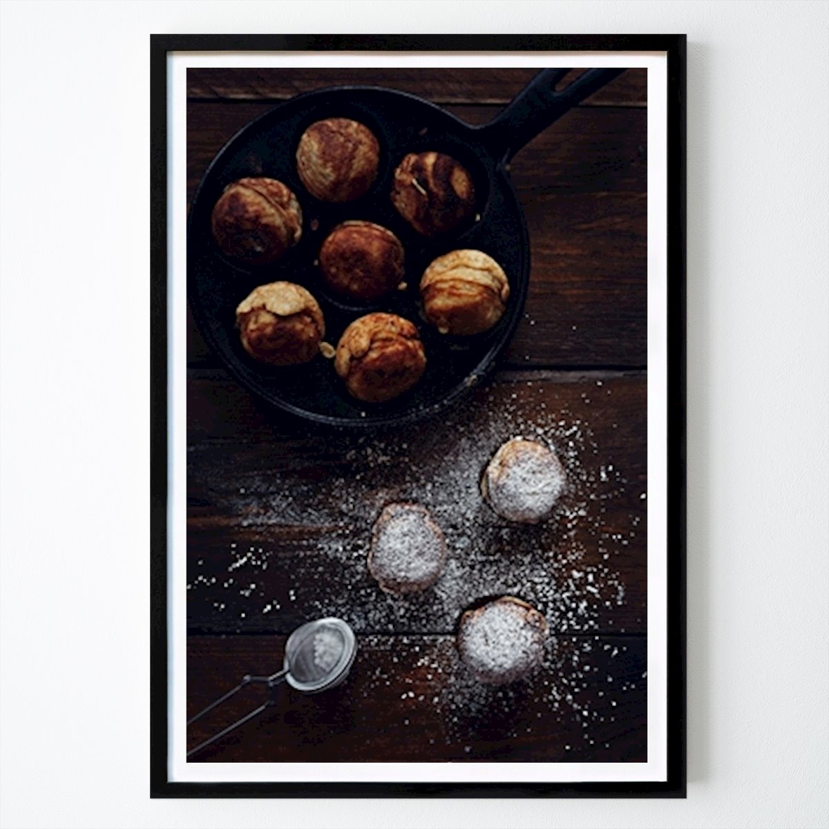Kitchen Poster: Original danish æbleskiver by Oliver Hopf