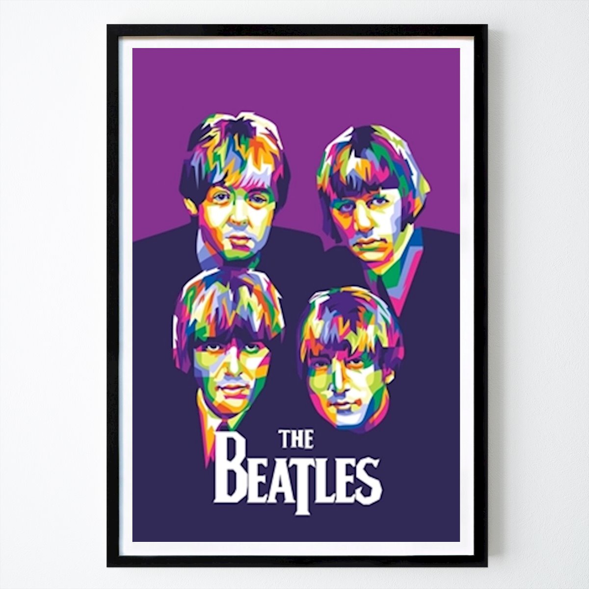 Pop Art Poster: De Beatles van Shichiro Ken