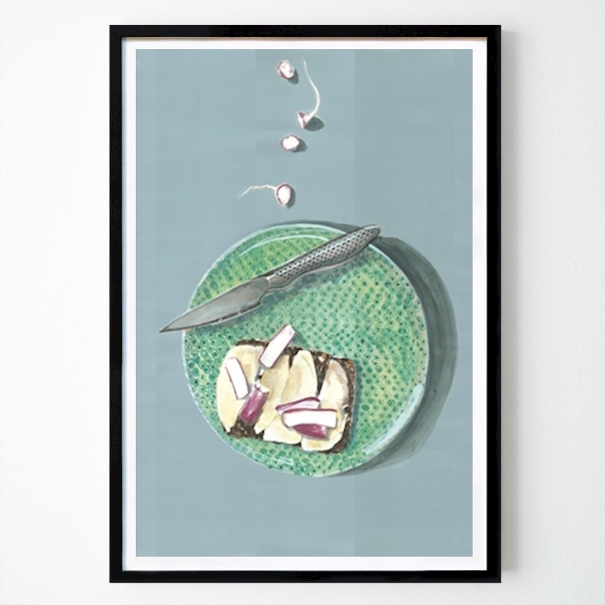 Botanical Poster: A potato sandwich by Yvonne Lundehøj