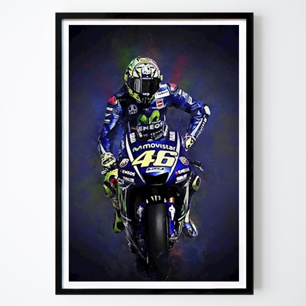 Hobby Poster: Valentino Rossi by MUH ASDAR