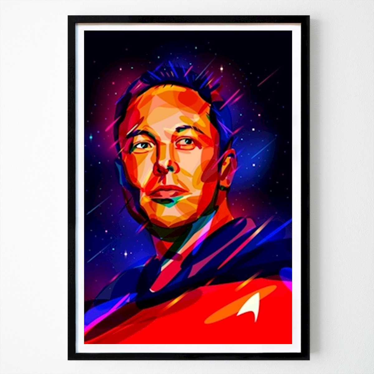 Pop Art Affiche: Elon Musk par My Kido