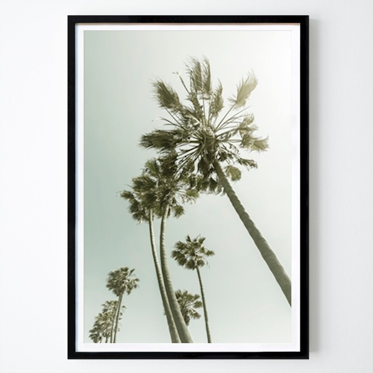 Sweden Poster: Vintage Palm Trees by Melanie Viola