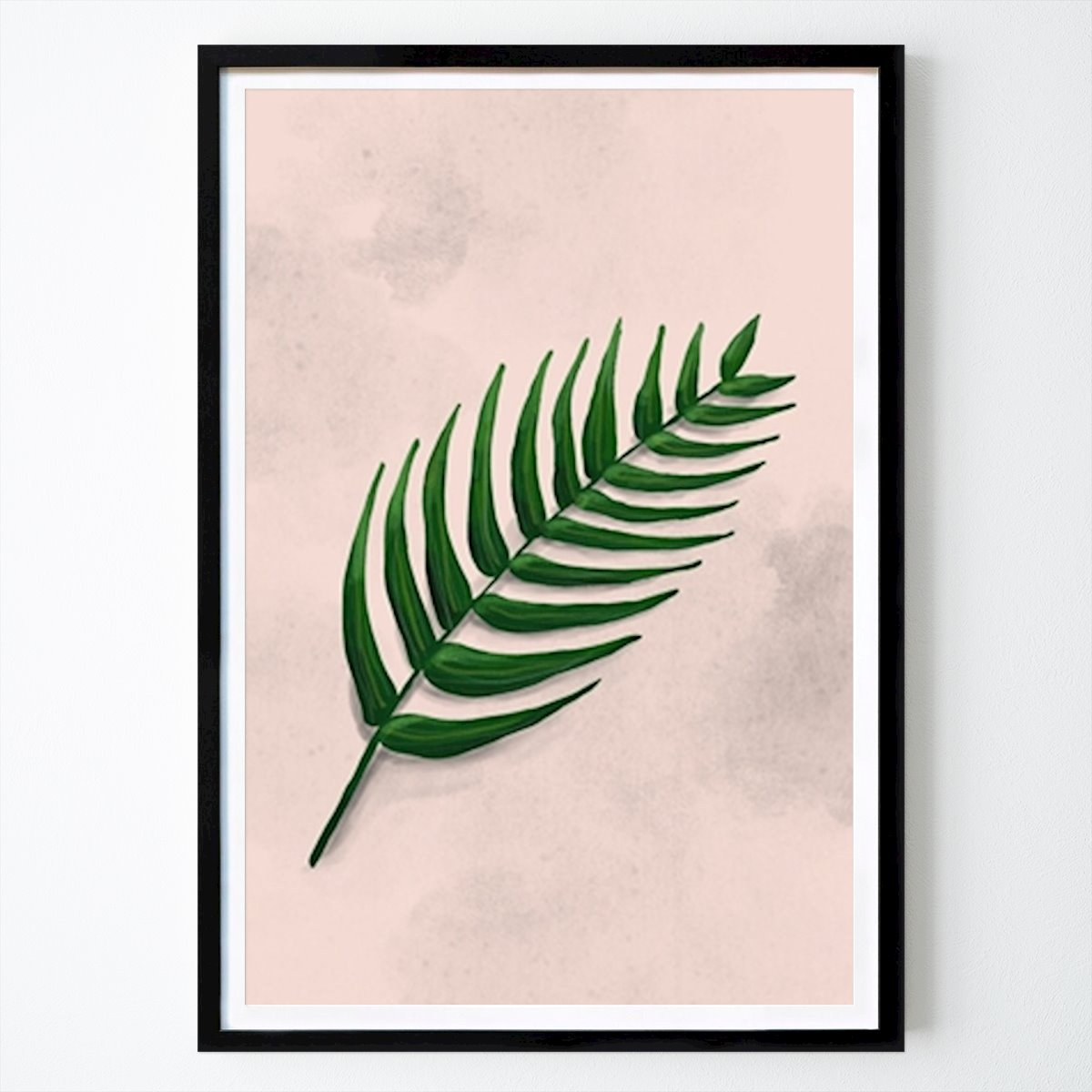 Retro & Vintage Plakat: Vintage Palm plante av Lies Praet