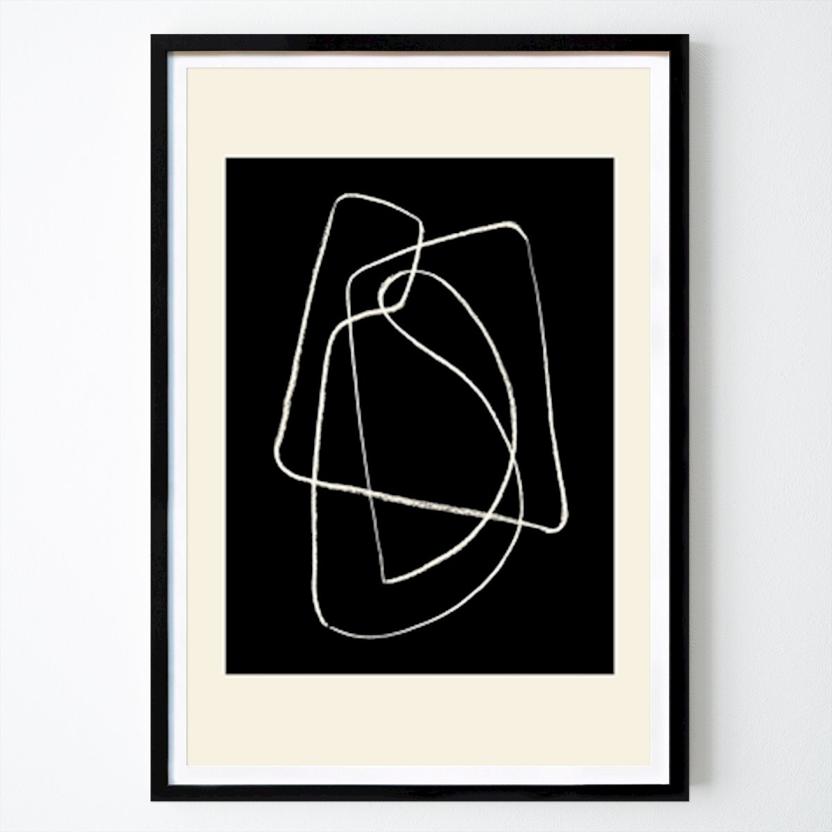 Abstracto Póster: Garabatos en grafito 4 de Nouveau Prints