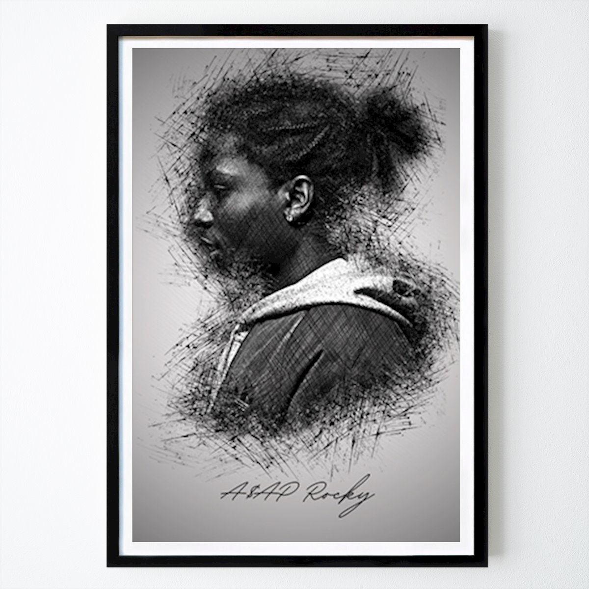 Hobby Poster: Asap Rocky by Sketch Art