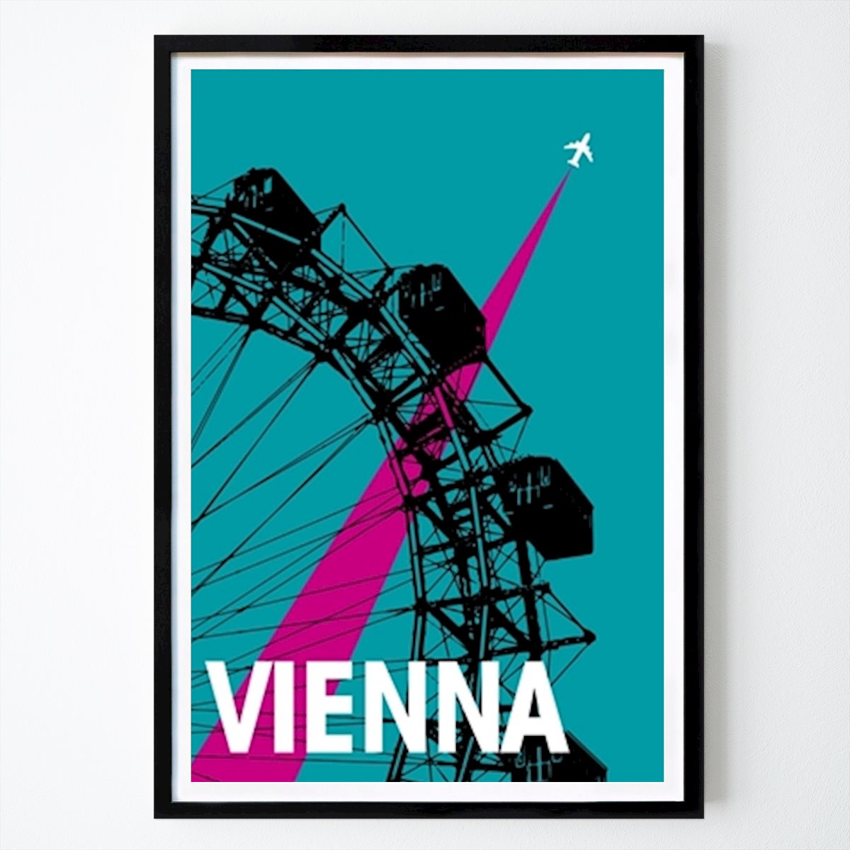 Bauhaus Plakat: Retro - Wien av Kathrin krieter