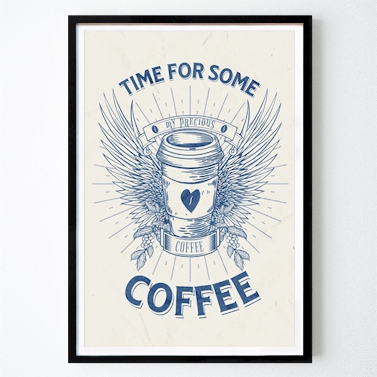 Küchen Poster: Time for some coffee von Thomas Arvidsson Björklund