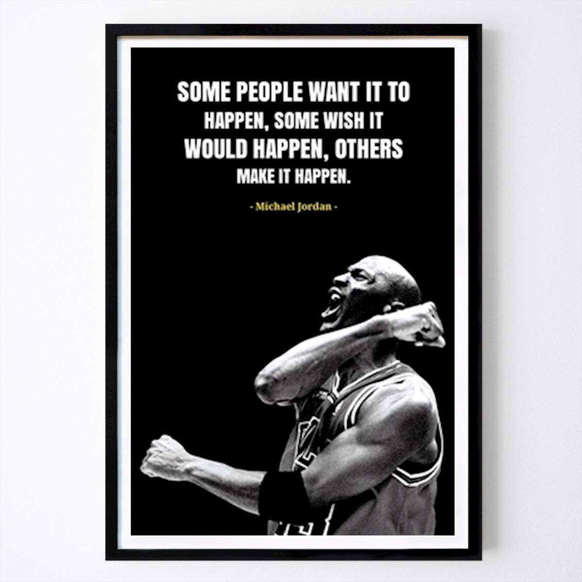 Basketball Poster: Michael Jordan von MUHAMMAD DANNY