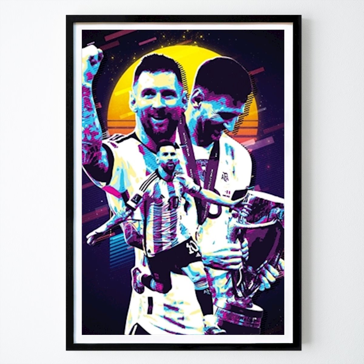 Fotball Plakat: Lionel Messi av Widodo