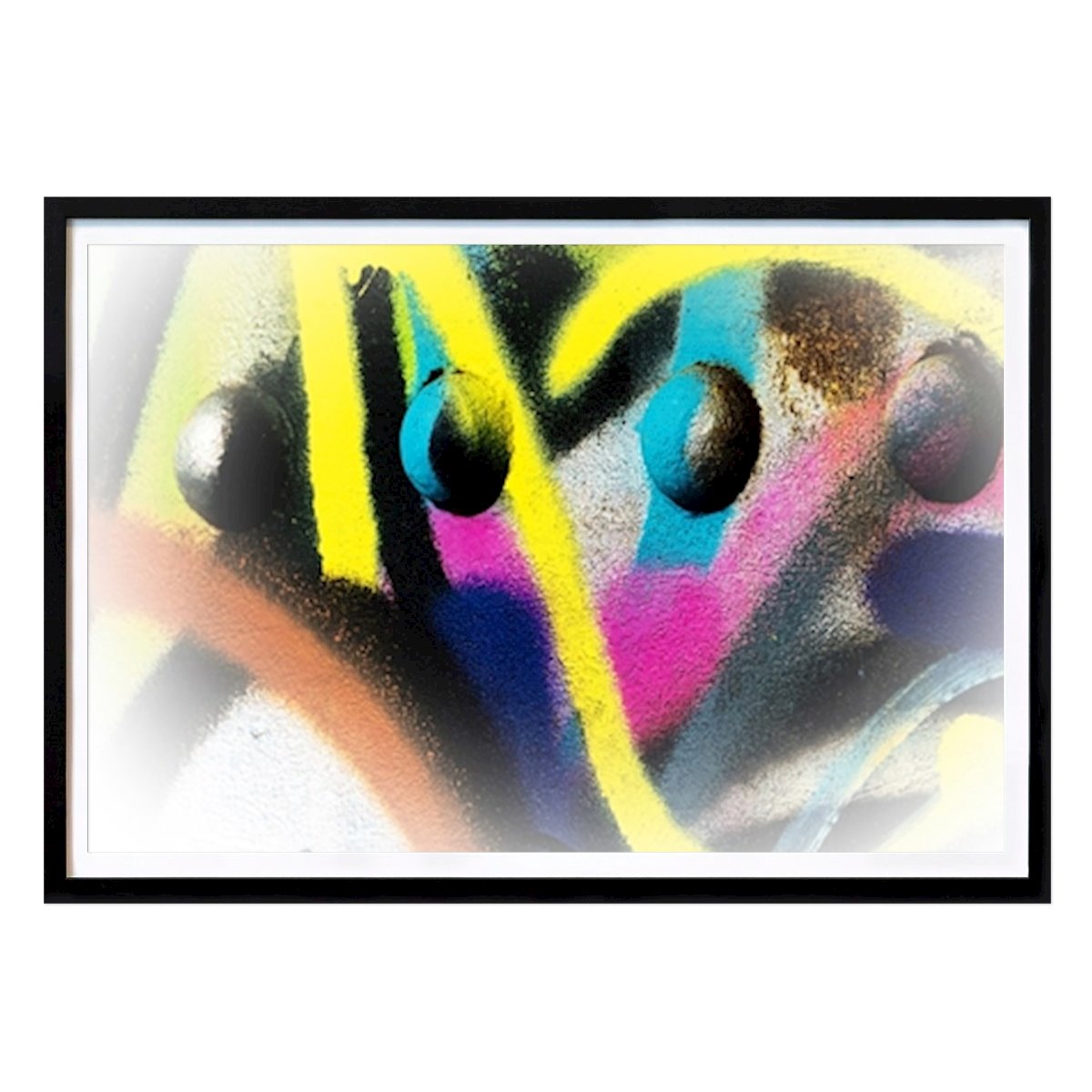 Fotokunst Poster: Farbige Rivedts von Wilfried Pflüger