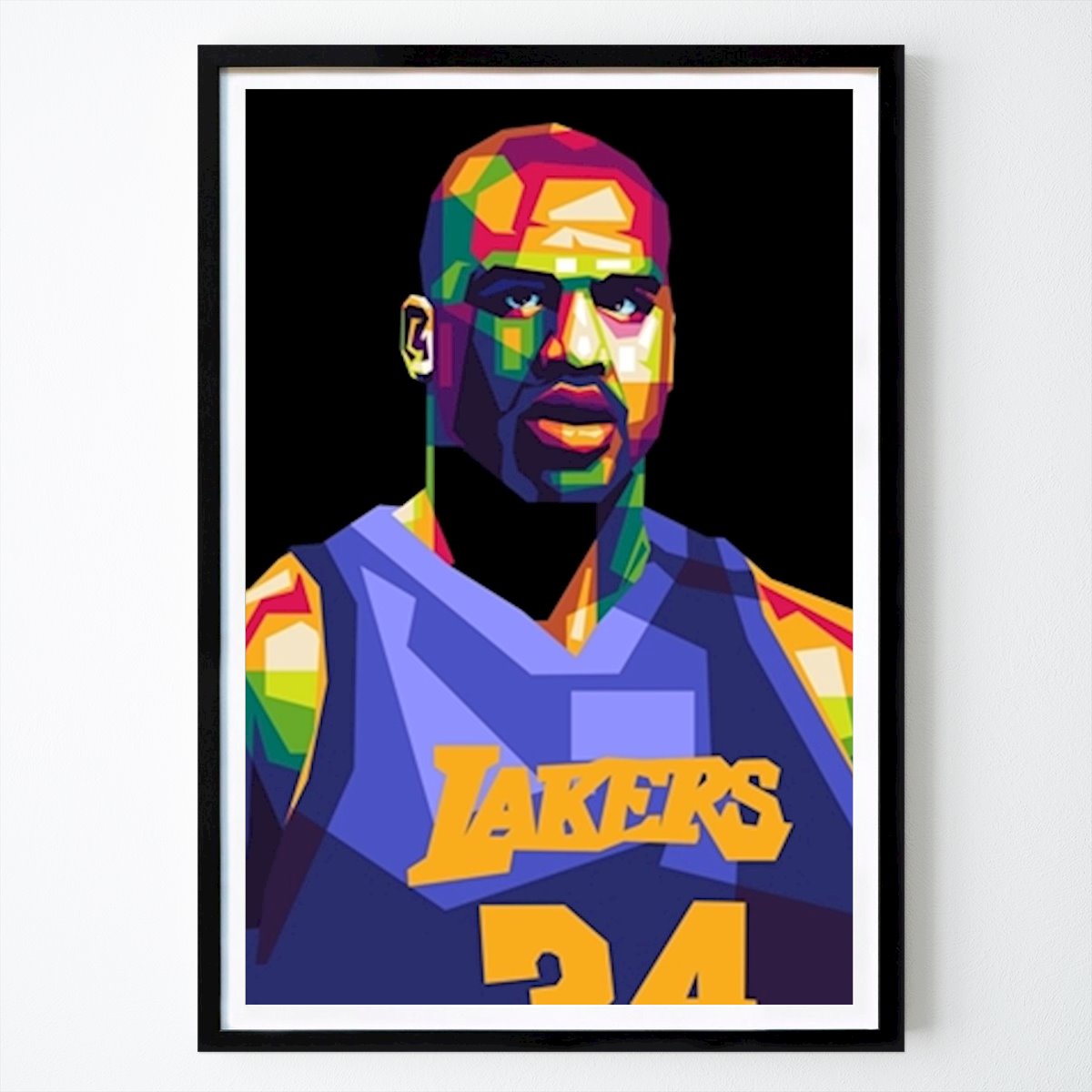 Basketball Poster: Shaquille o'neal von Dede Wiradinata