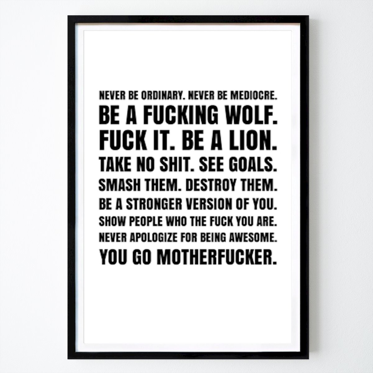 Citations Affiche: Guillemets par YOGA PRASETYA