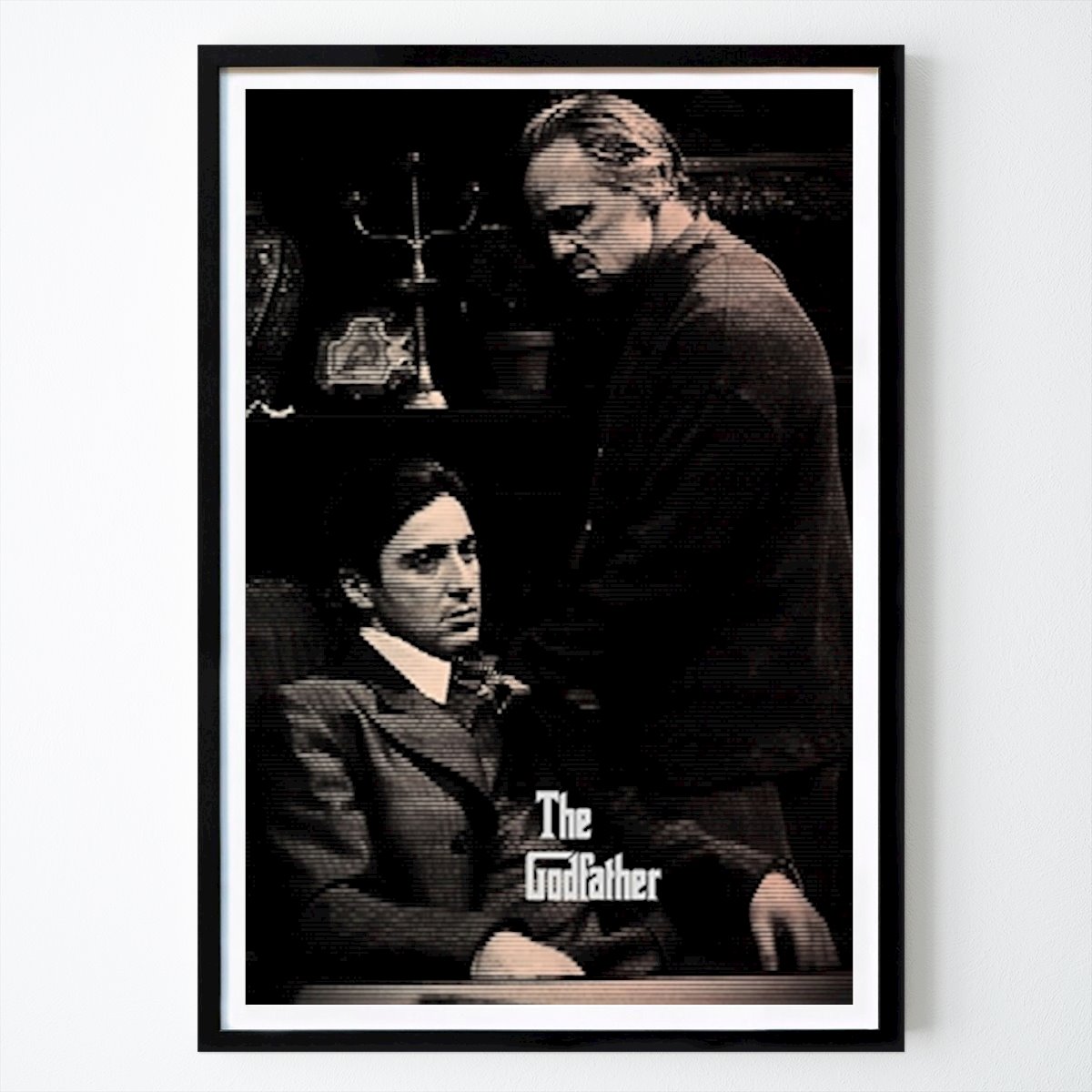 Retro & Vintage Poster: Gudfadern av Kilua Art