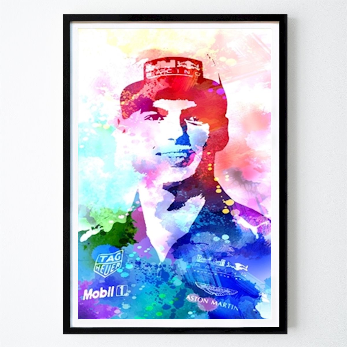 Animals Poster: Max Verstappen by Masdian Watercolor