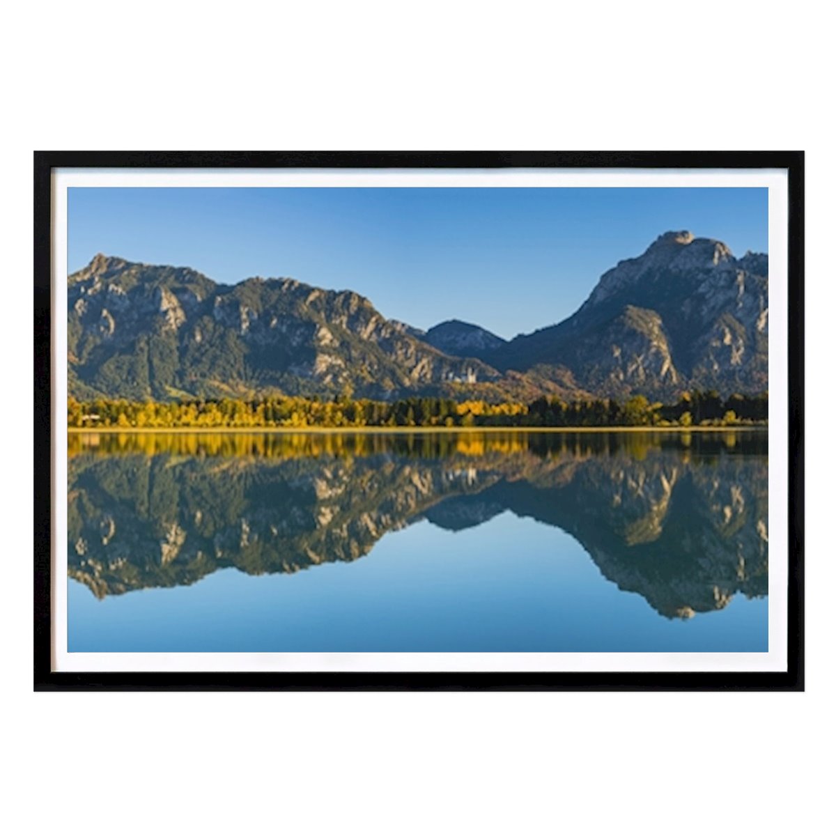 Bavaria Poster: Neuschwanstein Castle by Walter G. Allgöwer
