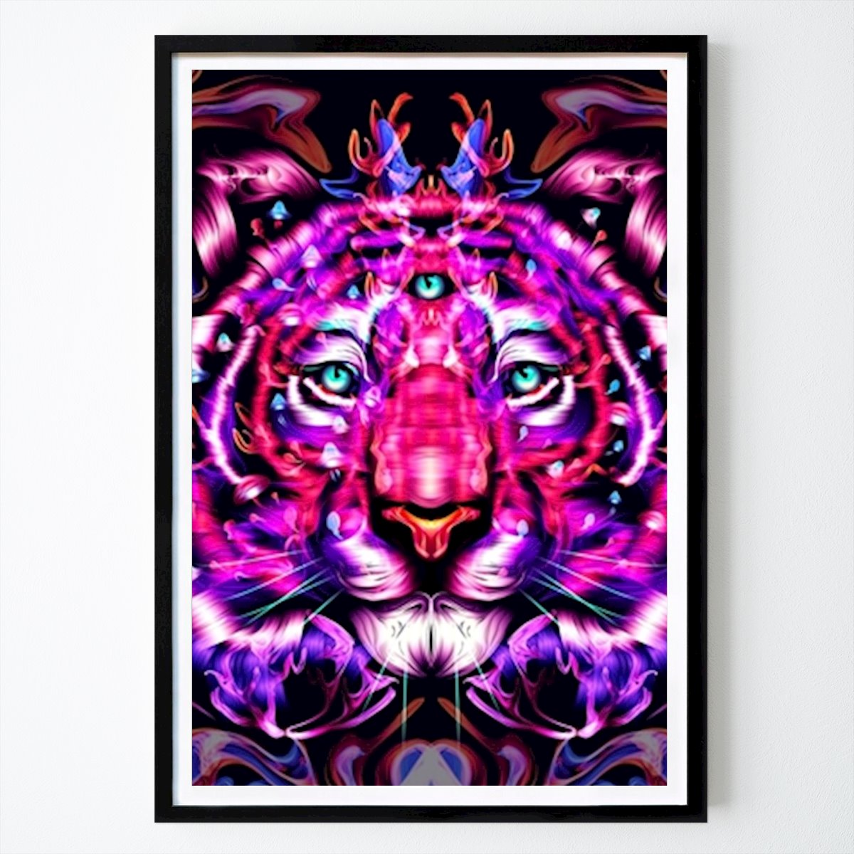 Illustration Poster: Tiger Effect by My Kido