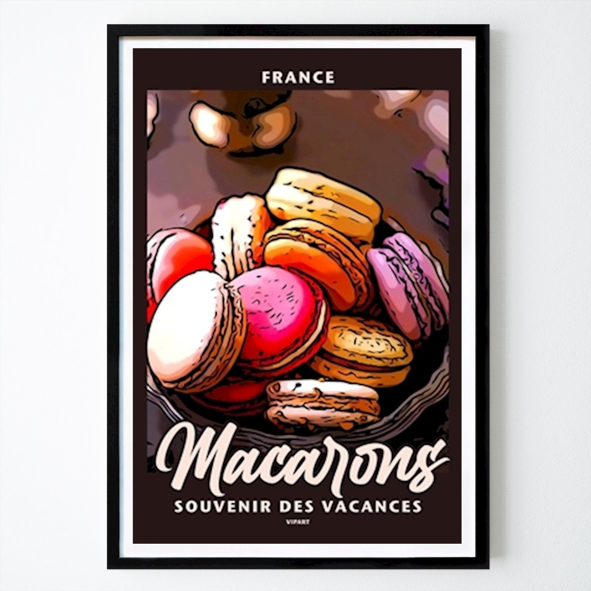 Kitchen Poster: VIPART | Macarons by VERY IMPRESSIVE ARTWORK