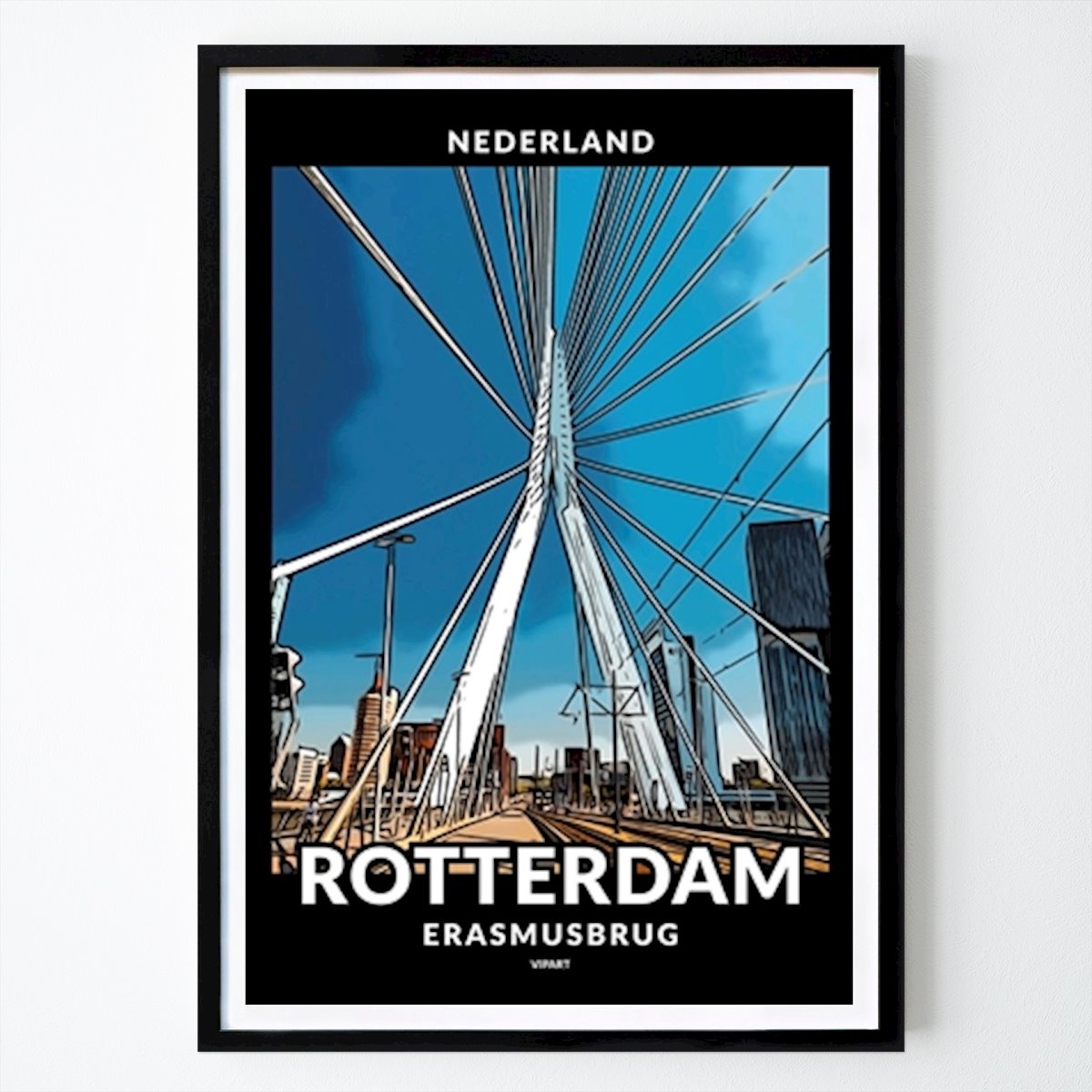 Nature Poster: VIPART | Erasmusbrug by VERY IMPRESSIVE ARTWORK