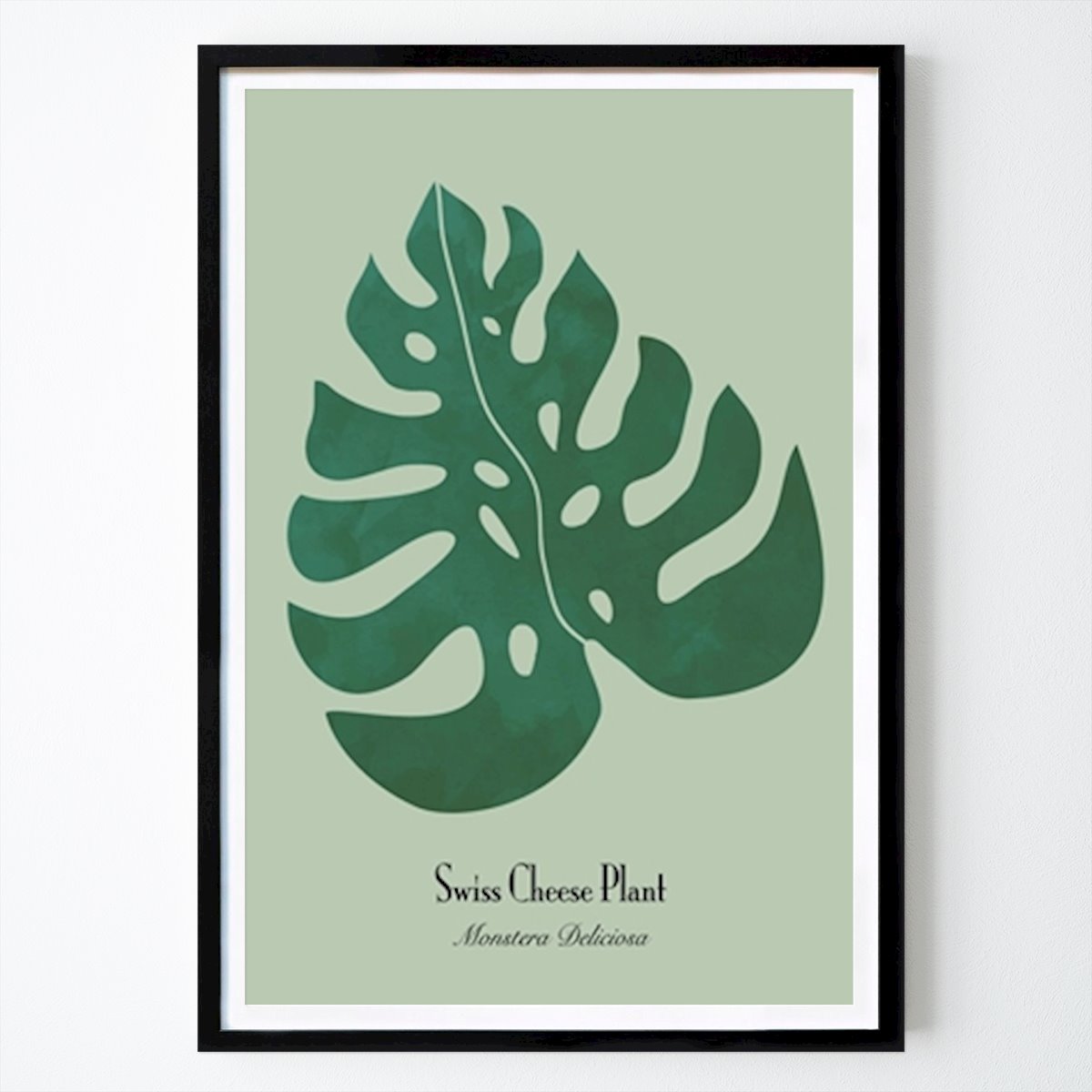 Fiori & Piante Poster: Monstera di Irina Balog
