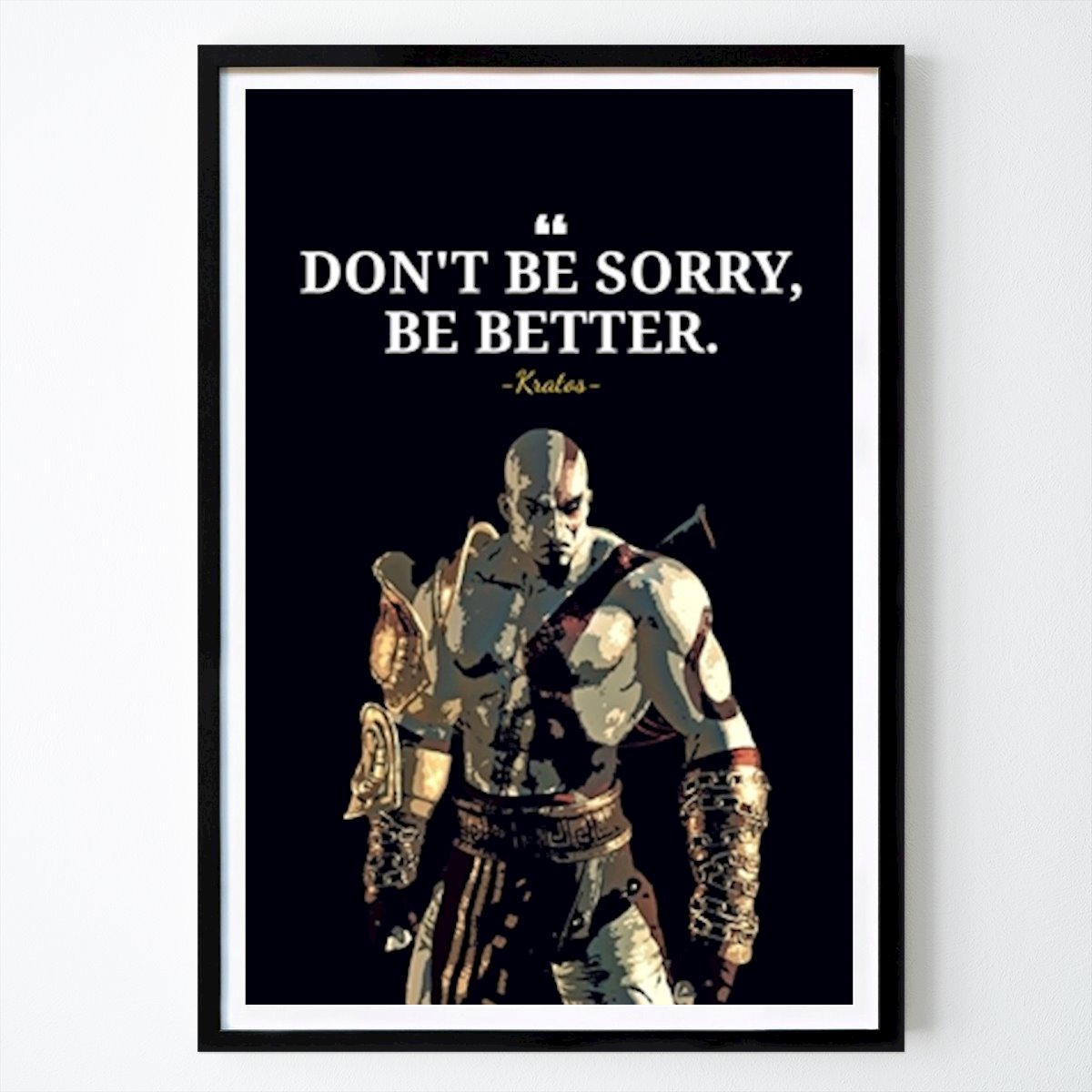 Citations Affiche: Kratos par Deskie Rokhmat