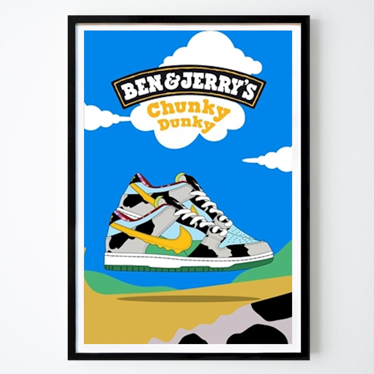 Vapaa-aika Juliste: SB Dunk x Benjerrys tekijänä Hypesign