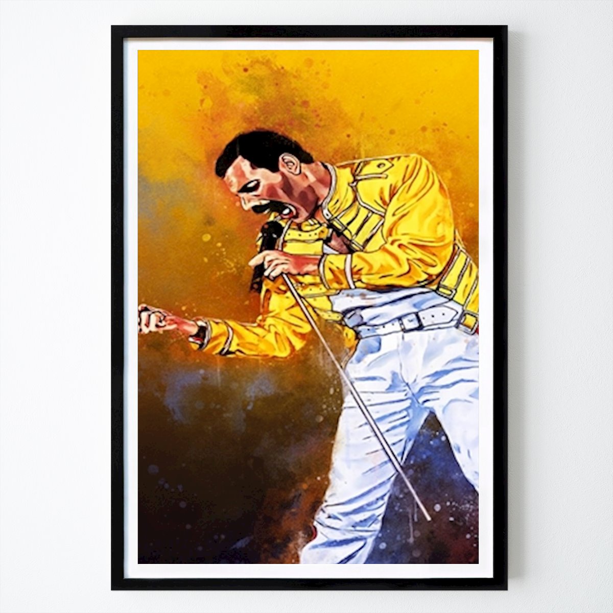 Vapaa-aika Juliste: Freddie Mercury tekijänä MUH ASDAR