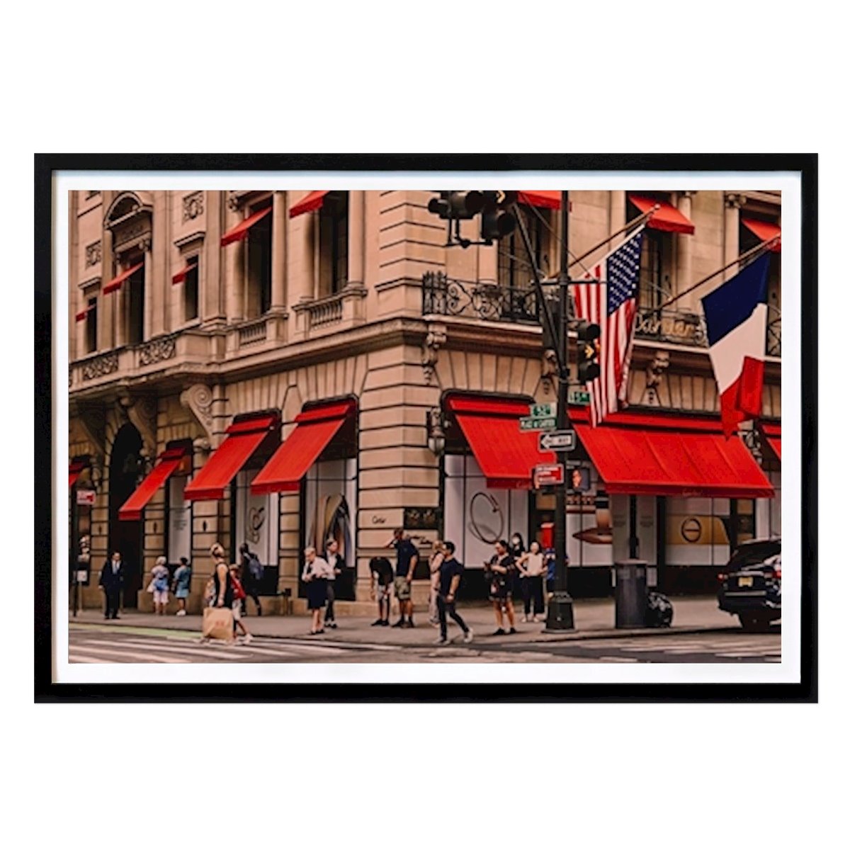 New York Juliste: Cartier, 5th Avenue tekijänä Fabian Kimmel