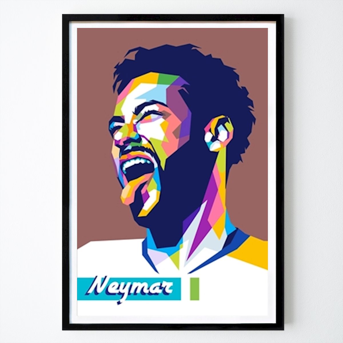 Fotbal Plakát: Neymar Jr. od V Styler