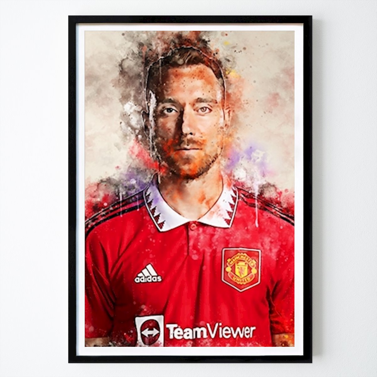 Fodbold Plakat: Christian Eriksen av Tian Arina