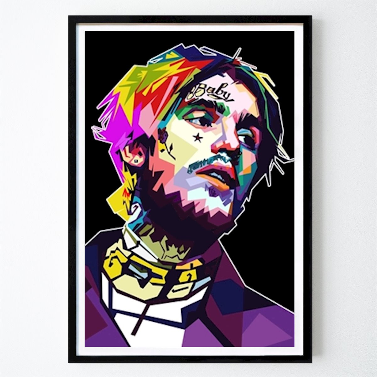 Pop Art Poster: Lil Peep pop art by ShendyArt