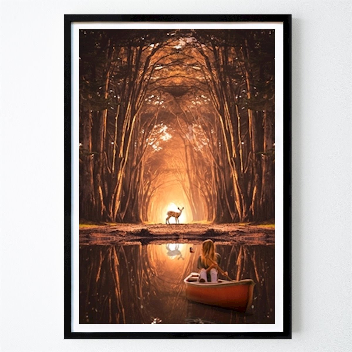 Abstrakt Poster: See You Deer av IDN WORK SPACE