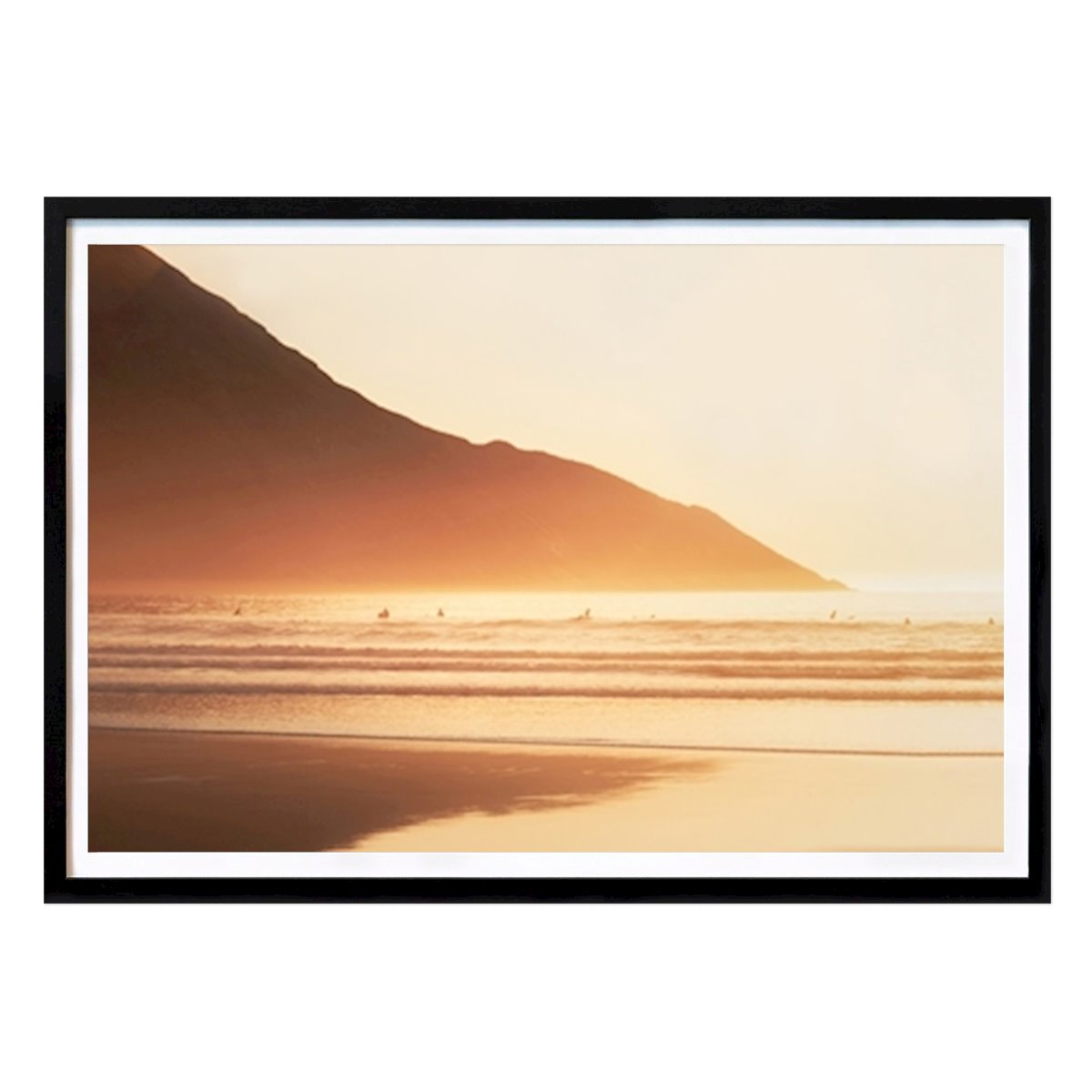 Hobby Plakat: Surf, bølger og fjell av Henrik Sjöberg