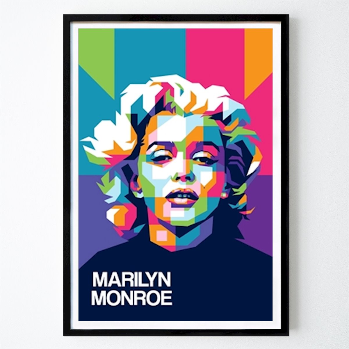 USA Poster: Marilyn Monroe von V Styler