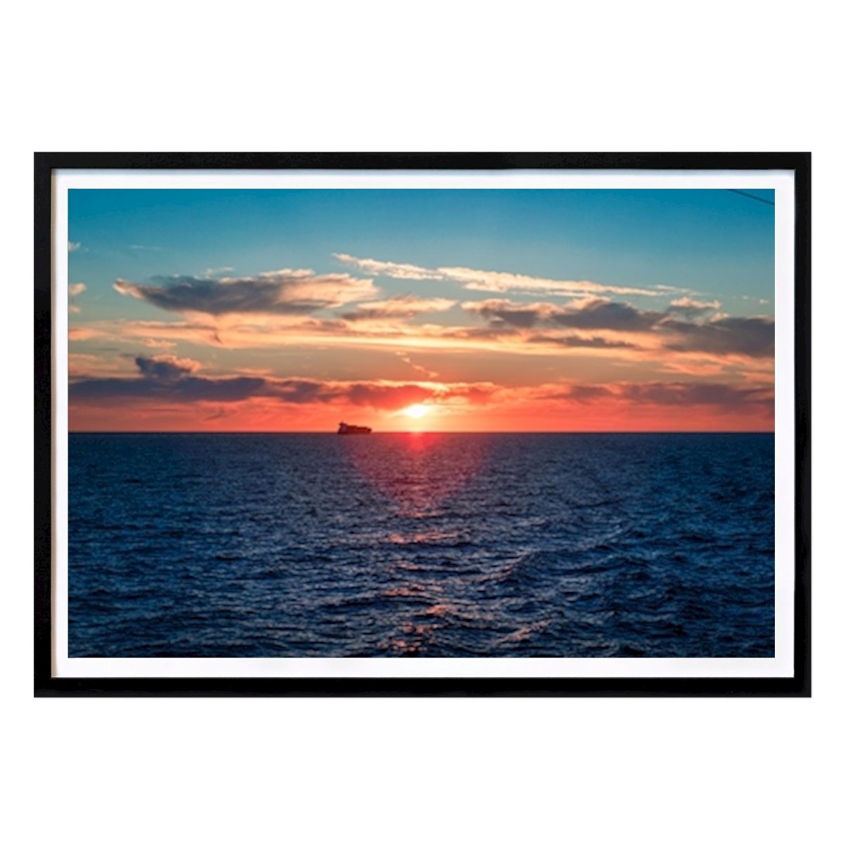Nature Poster: Sunset Ocean by Liland